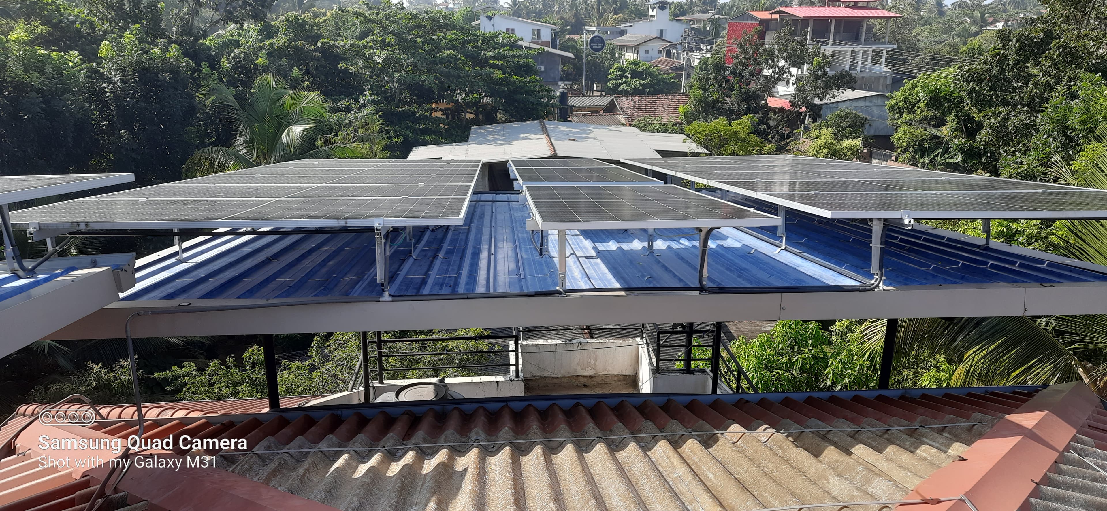 Solar Plant Installation in Unawatuna