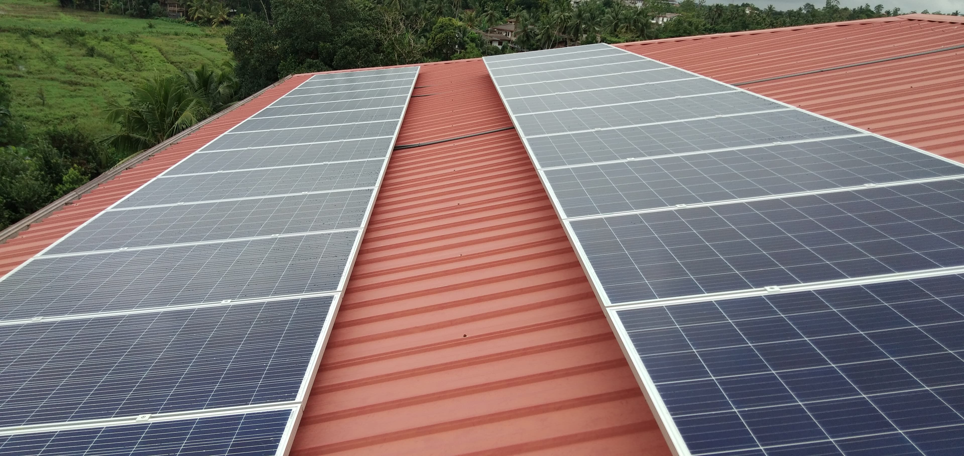 Solar Plant Installation in Karapitiya