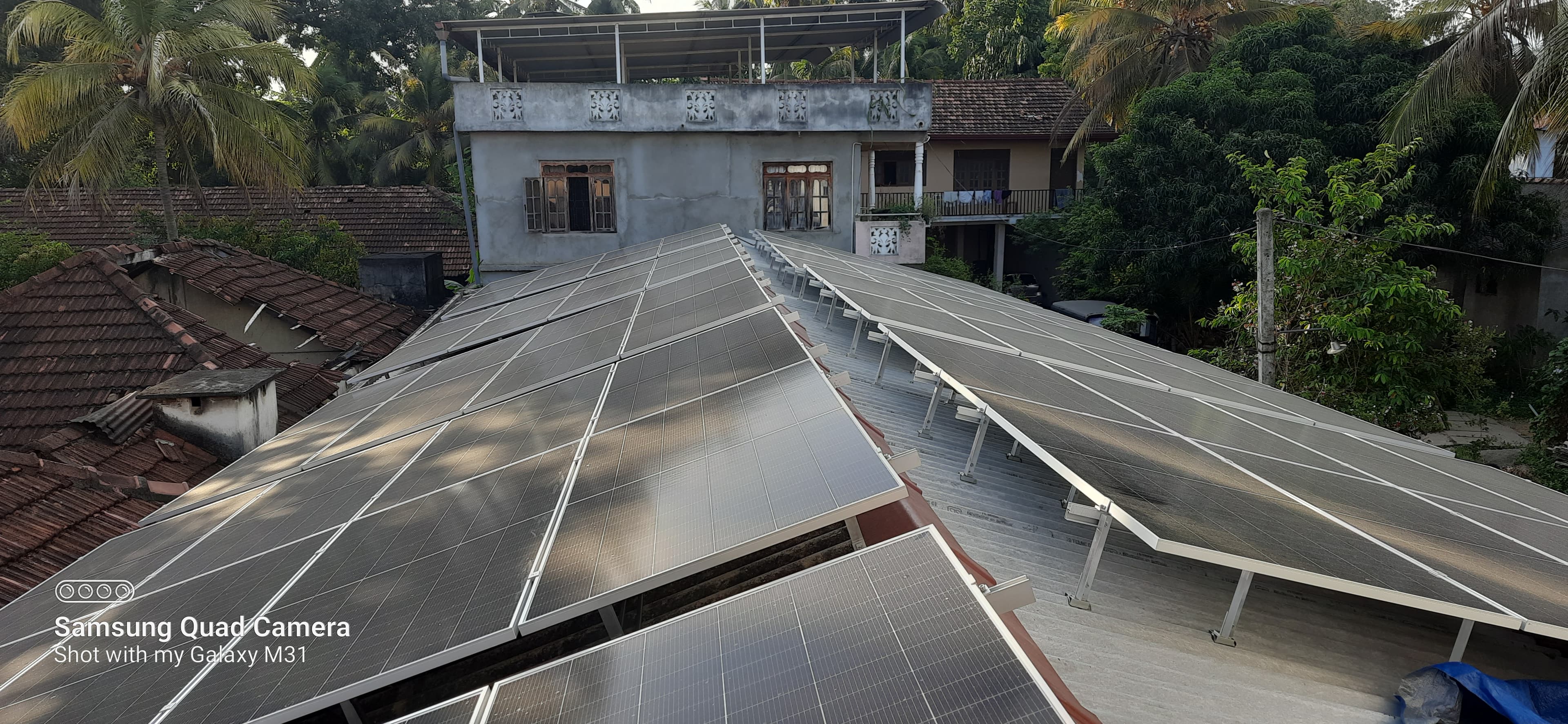 Solar Plant Installation in Buttala