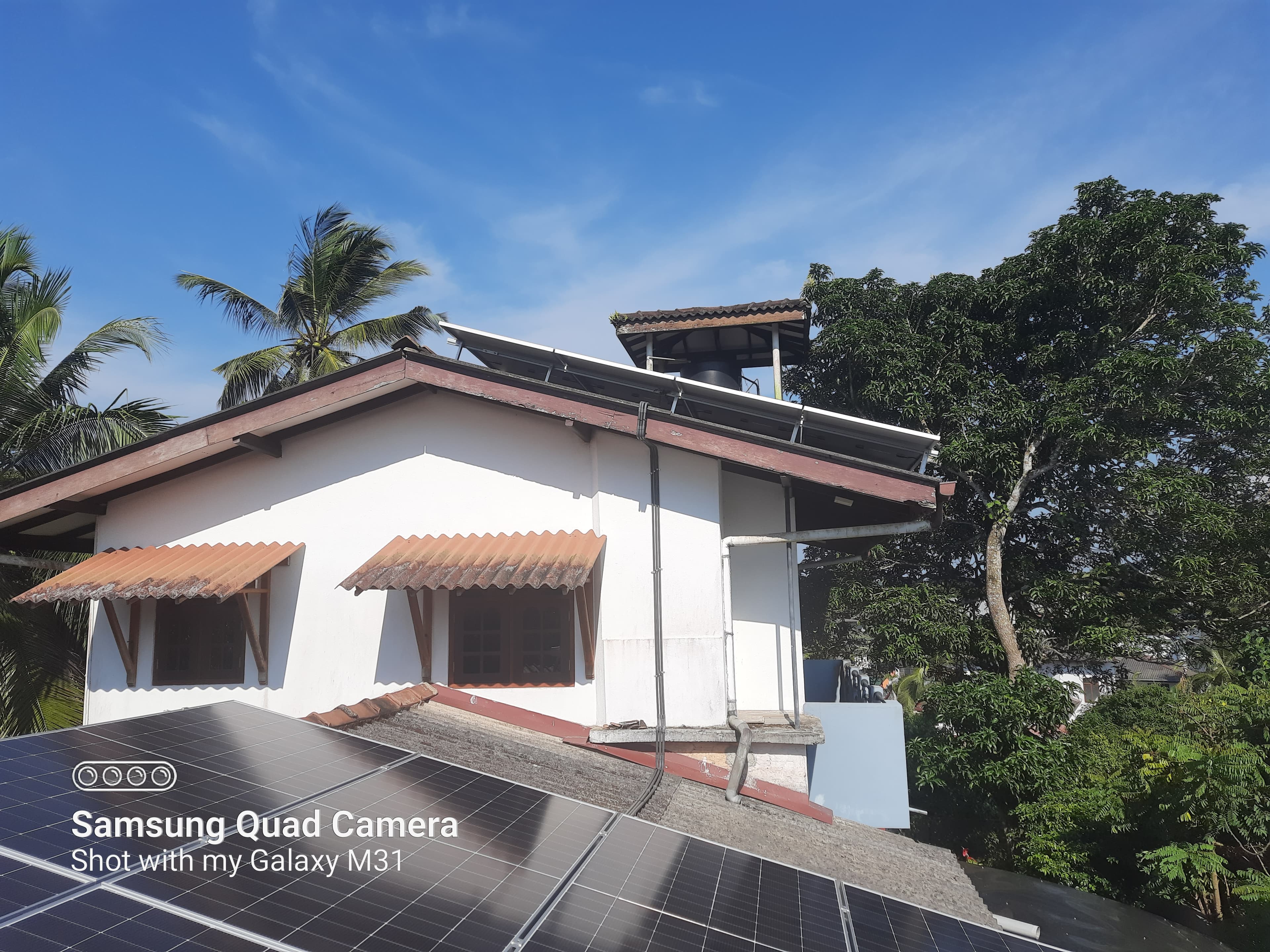 Solar Plant Installation in Batapola