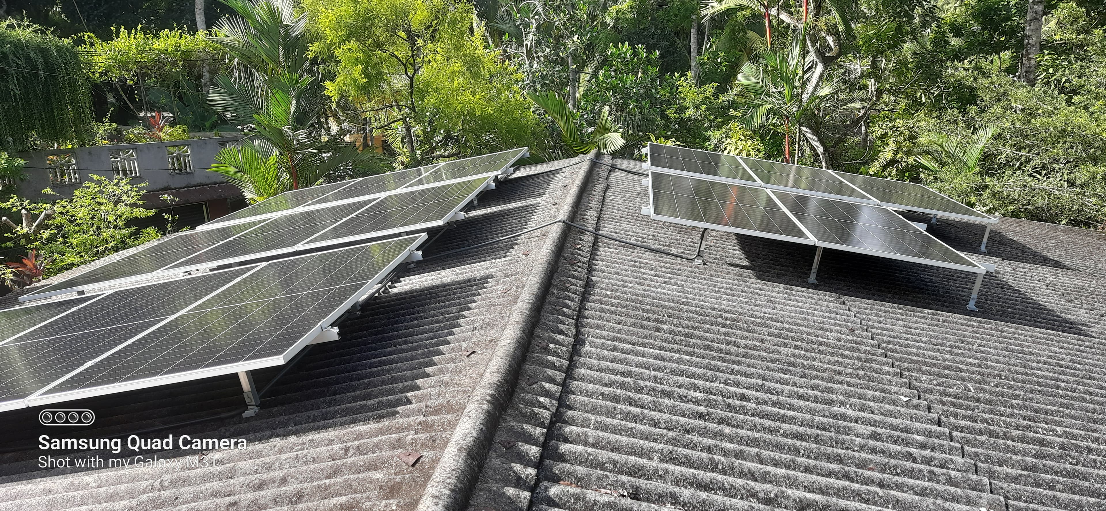 Solar Plant Installation in Karapitiya